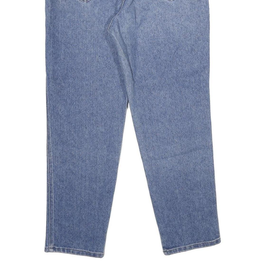 LEE Womens Jeans Blue Regular Straight Denim Medium W30 L29 Classic Cotton Blend