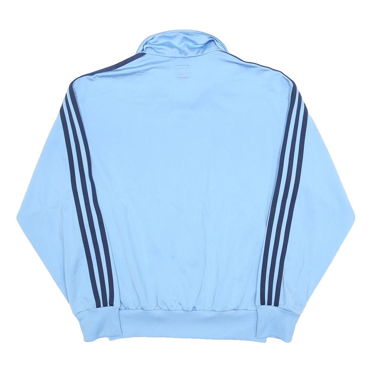 ADIDAS Mens Blue & Navy Track Jacket S Polyester Zip-up Sportswear Retro Style