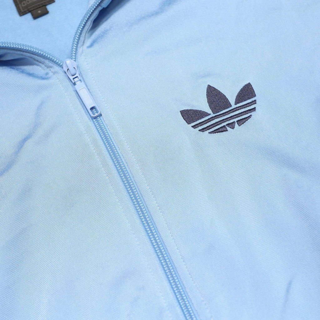 ADIDAS Mens Blue & Navy Track Jacket S Polyester Zip-up Sportswear Retro Style