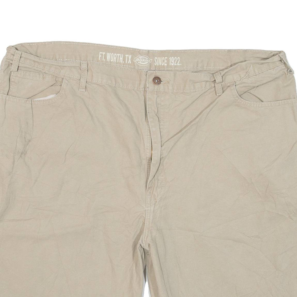 DICKIES Mens Workwear Shorts Brown 2XL W42