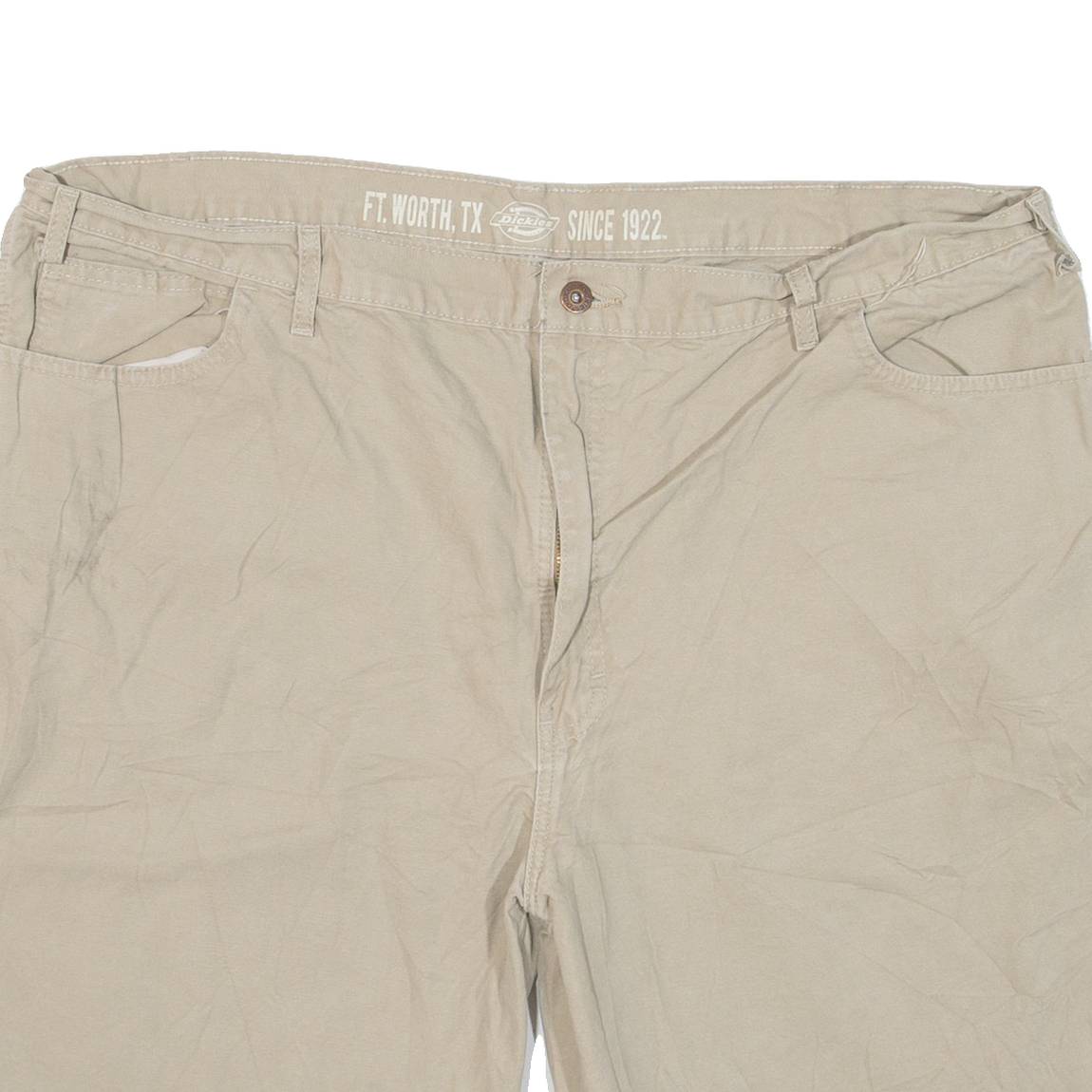 DICKIES Mens Workwear Shorts Brown 2XL W42
