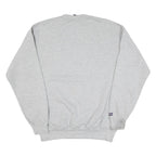 JANSPORT Mens Grey University Of The Pacific Crew Neck L Sweatshirt Cotton Blend