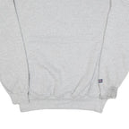 JANSPORT Mens Grey University Of The Pacific Crew Neck L Sweatshirt Cotton Blend