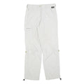 SCHOFFEL Womens Regular White Trousers W28 L29 Zip Closure Outdoor Activewear