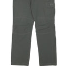 TREVOLUTION Mens Polyester Blend Grey Regular Fit Straight Leg Trousers W30 L28