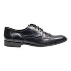 LLOYD Brogue Shoes Black Leather Mens UK 9