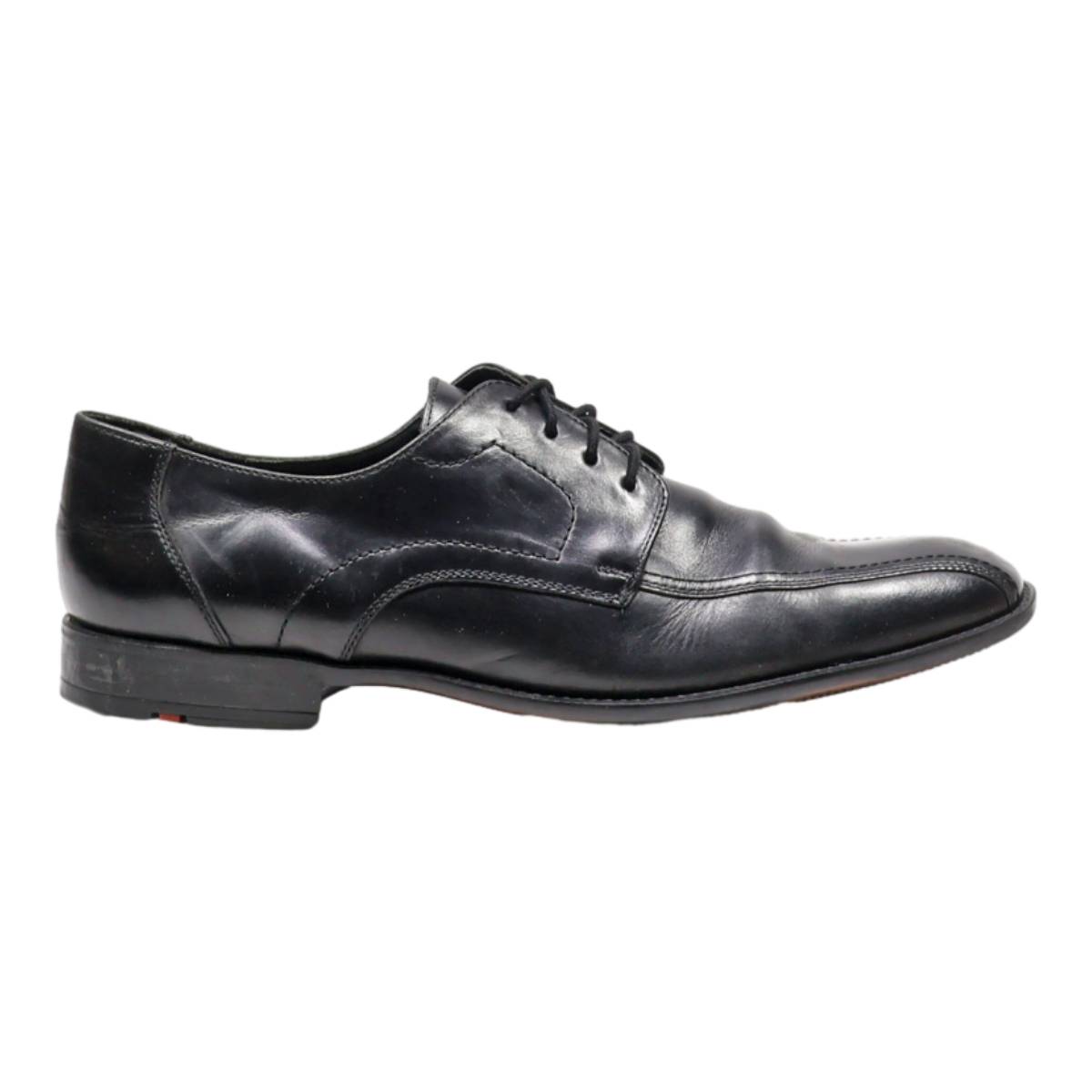 LLOYD Brogue Shoes Black Leather Mens UK 9