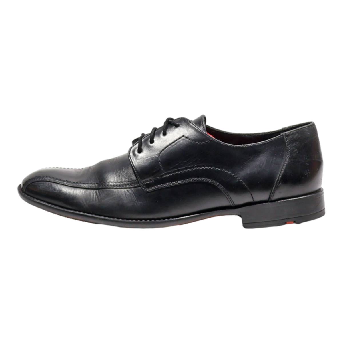 LLOYD Brogue Shoes Black Leather Mens UK 9