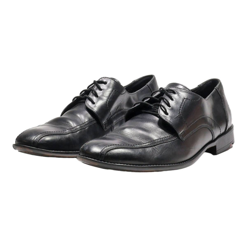 LLOYD Brogue Shoes Black Leather Mens UK 9