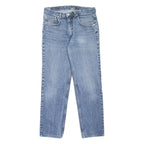 WALLEES Mens Jeans Blue Slim Straight 90s Stone Wash W30 L28