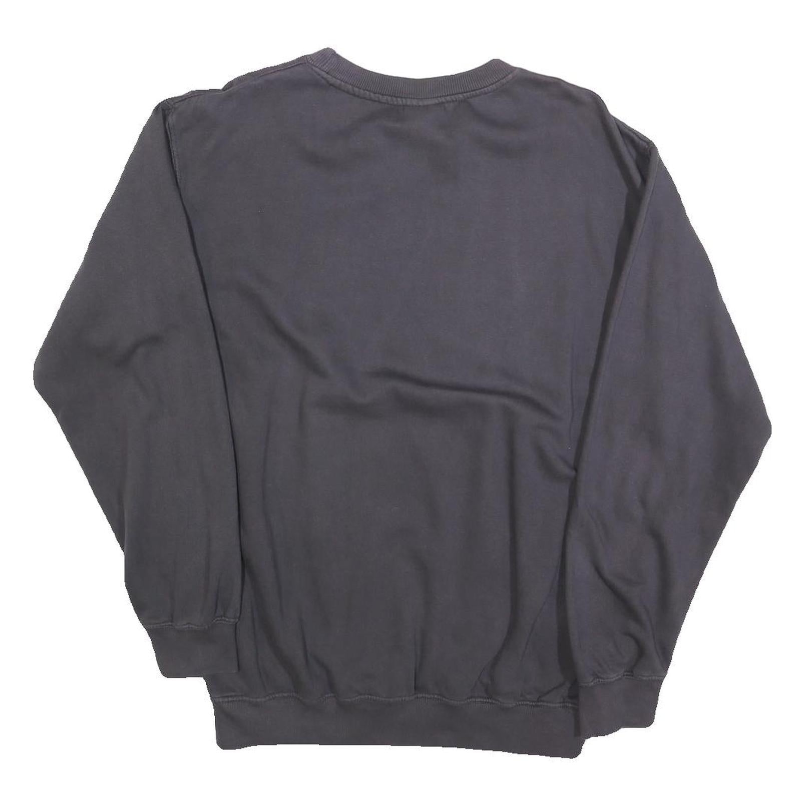WORLDWIDE Mens Black South Haven Michigan Crew Neck M Cotton Blend Sweatshirt