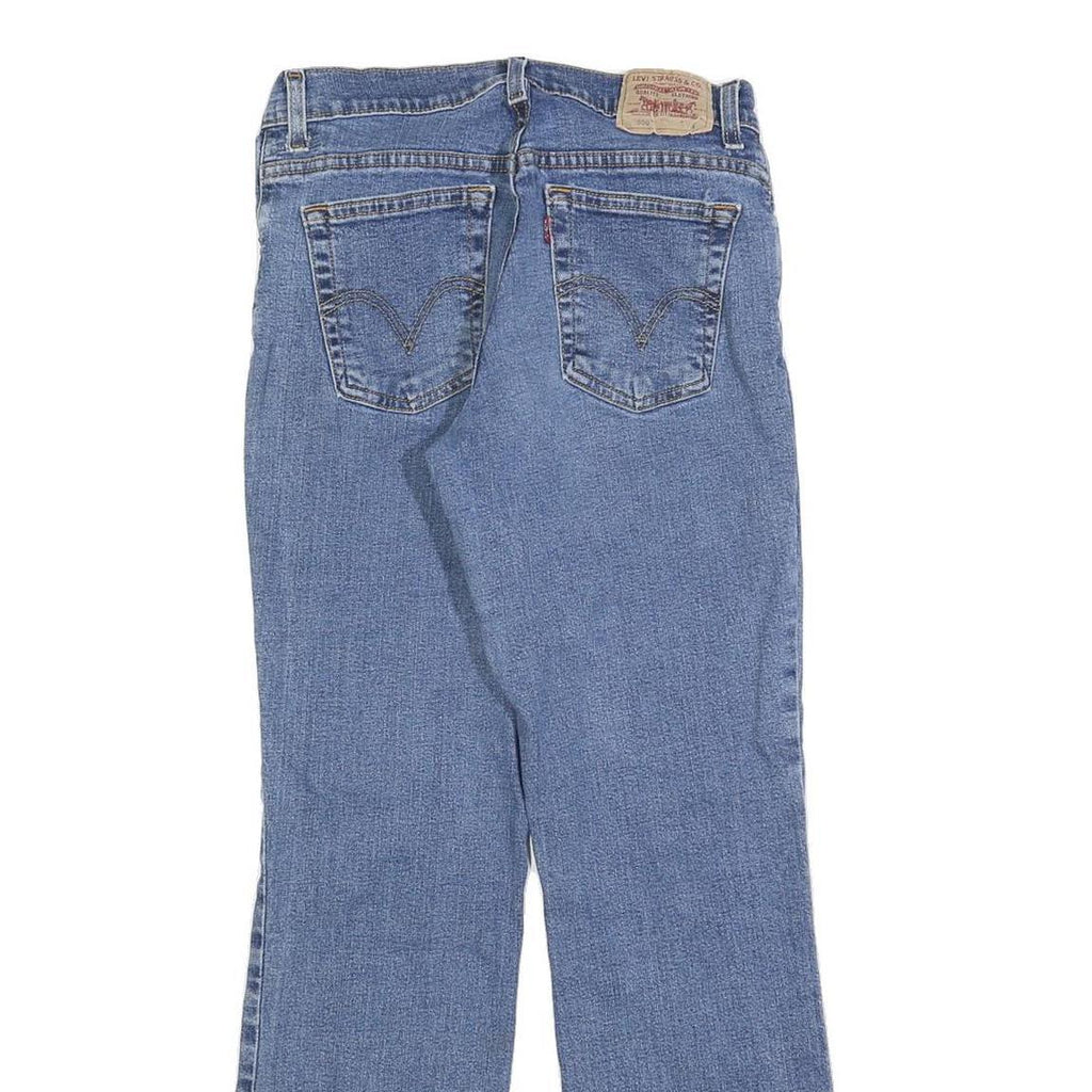 LEVI'S 550 Straight Womens Jeans Blue Relaxed Straight Denim Medium W26 L30
