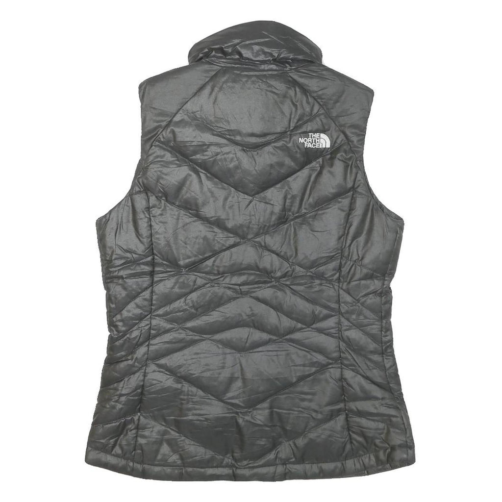 THE NORTH FACE Womens Black Insulated Sleeveless Jacket S Polyester Blend