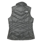 THE NORTH FACE Womens Black Insulated Sleeveless Jacket S Polyester Blend