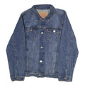 LEVI'S Mens Blue Denim Cotton Button Jacket M Classic Casual Stylish