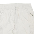 WRANGLER Mens Shorts White Casual Cargo XL W35 Cotton Blend Comfortable