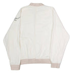 DESIGUAL From Nature Mens Bomber Jacket Cream Canvas M