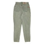 BLUE WAY Womens Jeans Grey Slim Skinny Denim Medium W24 L30 Classic Fit Zip