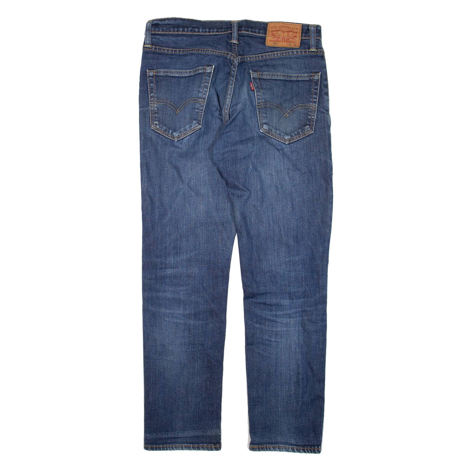 LEVI'S 511 Jeans Mens Blue Slim Straight W32 L30