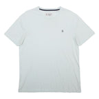 ORIGINAL PENGUIN Mens White XL Cotton Blend Crew Neck Short Sleeve T-Shirt