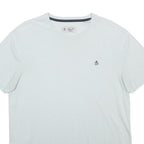 ORIGINAL PENGUIN Mens White XL Cotton Blend Crew Neck Short Sleeve T-Shirt