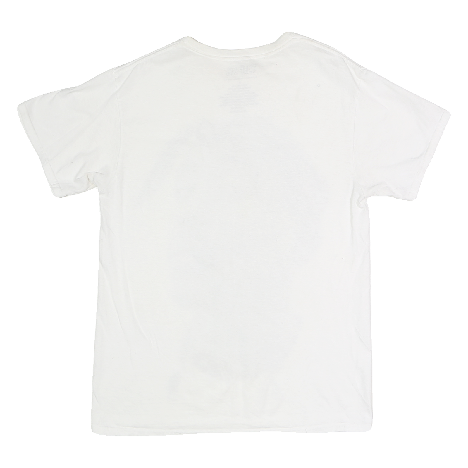 TUPAC Mens White Graphic T-Shirt M Short Sleeve Crew Neck Cotton Comfort