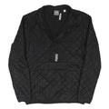 PUMA Mens Black Quilted Jacket S Polyester Blend Zip Sportwear