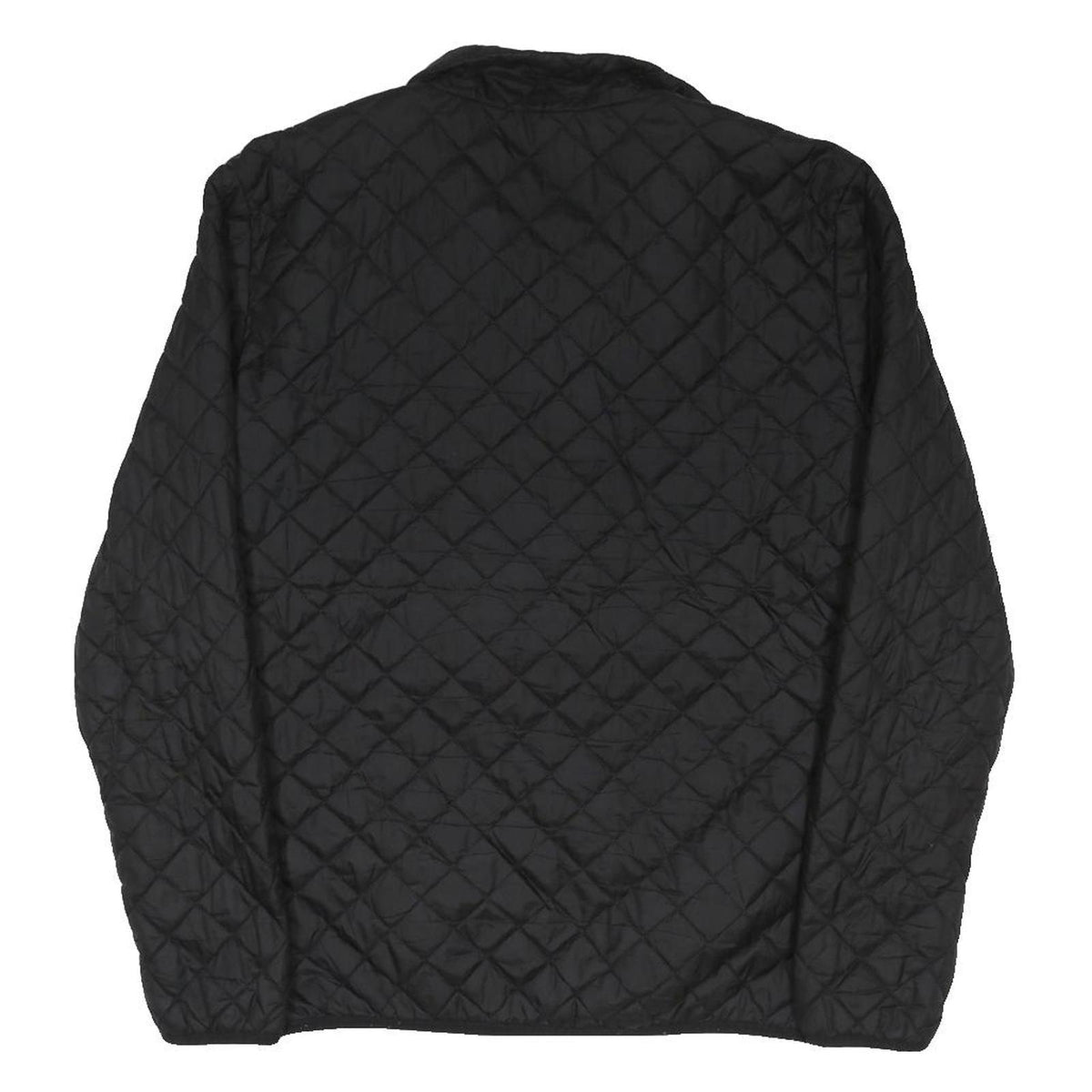 PUMA Mens Black Quilted Jacket S Polyester Blend Zip Sportwear