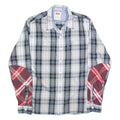 LEVI'S Mens Shirt Black Plaid Long Sleeve M