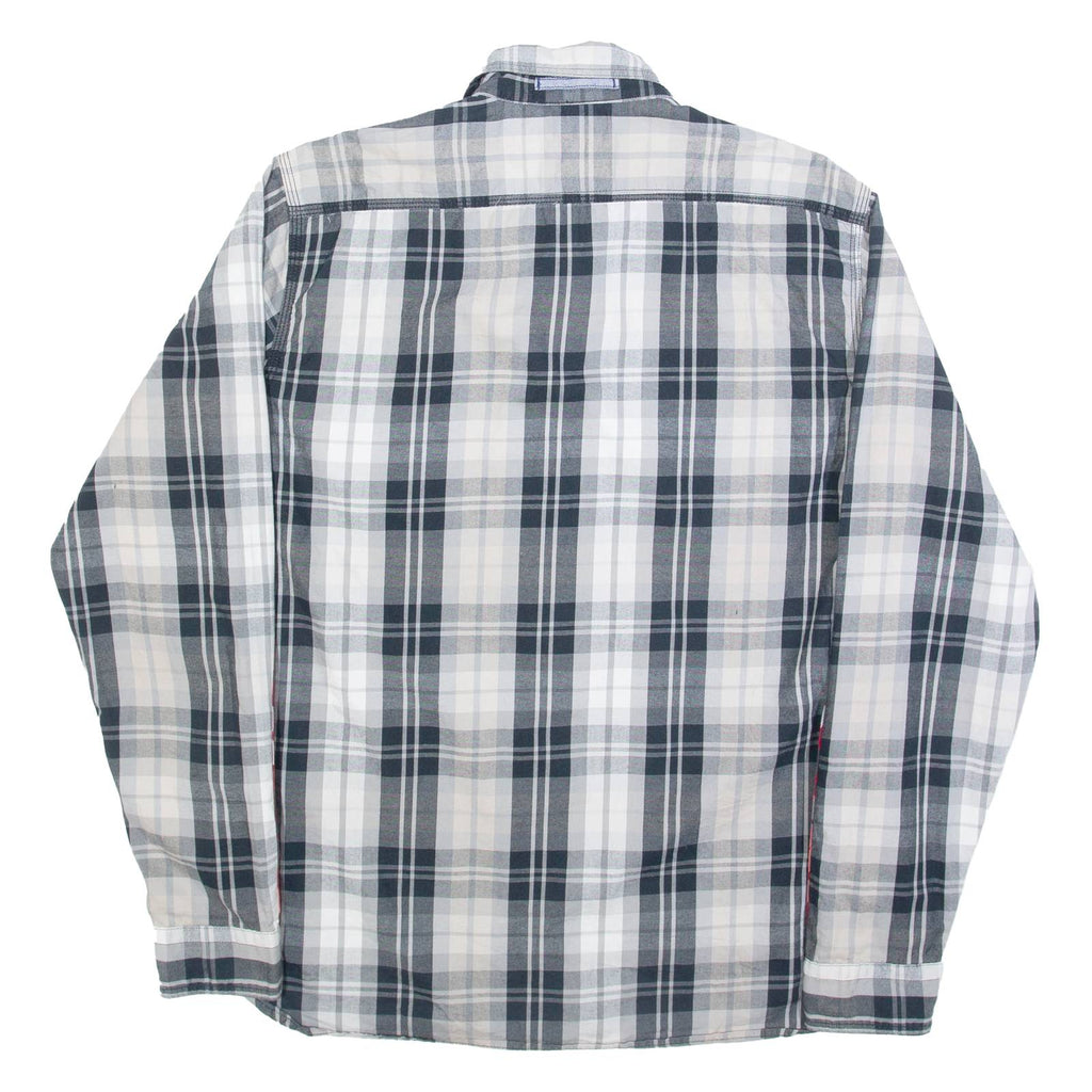LEVI'S Mens Shirt Black Plaid Long Sleeve M