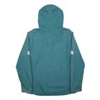 JACK WOLFSKIN Girls Blue Outdoor Jacket XL Polyamide Plain Hooded Zip