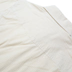 TOMMY HILFIGER Womens Beige Checked Shirt UK 6 Classic Fit Button Down Cotton