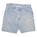 WRANGLER Mens Denim Blue Casual Shorts XL W34 Cotton Blend Classic Fit