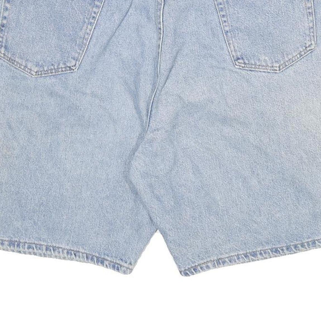 WRANGLER Mens Denim Blue Casual Shorts XL W34 Cotton Blend Classic Fit