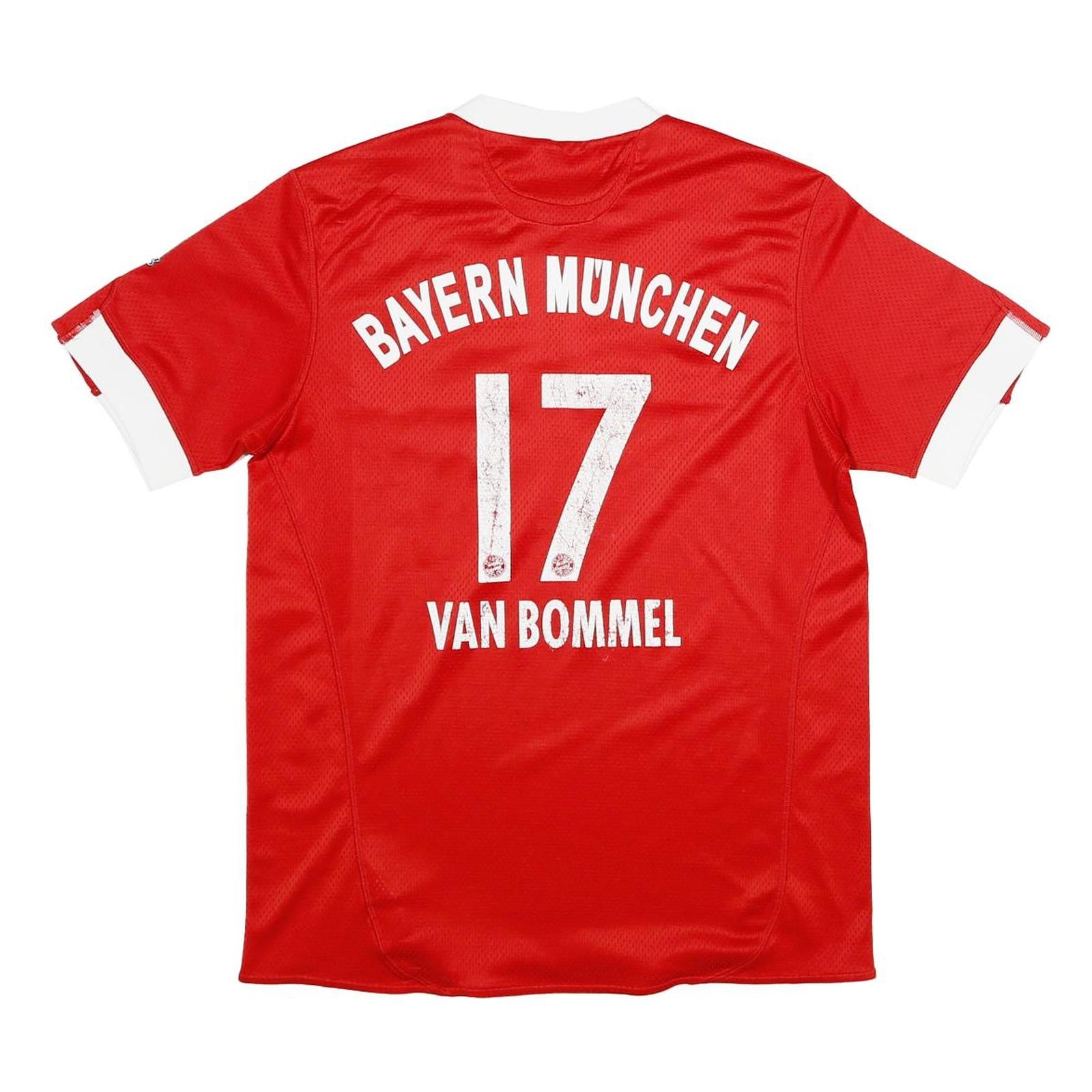 ADIDAS Mens Red Bayern Munchen Graphic T-Shirt M Short Sleeve Crew Neck Football