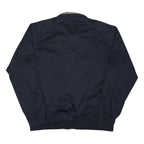 CHAMPION Mens Navy Blue Zip Jacket 2XL Polyester Blend Plain Sportswear Casual