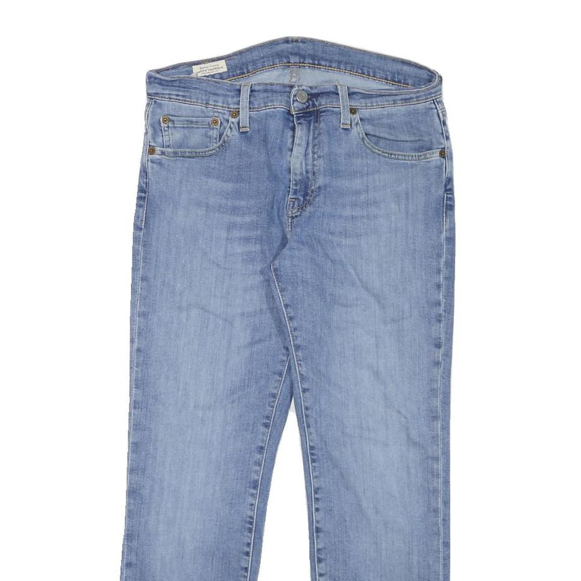 LEVI'S 511 Slim Mens Jeans Blue Slim Denim Medium W28 L26 Classic Fit Zip