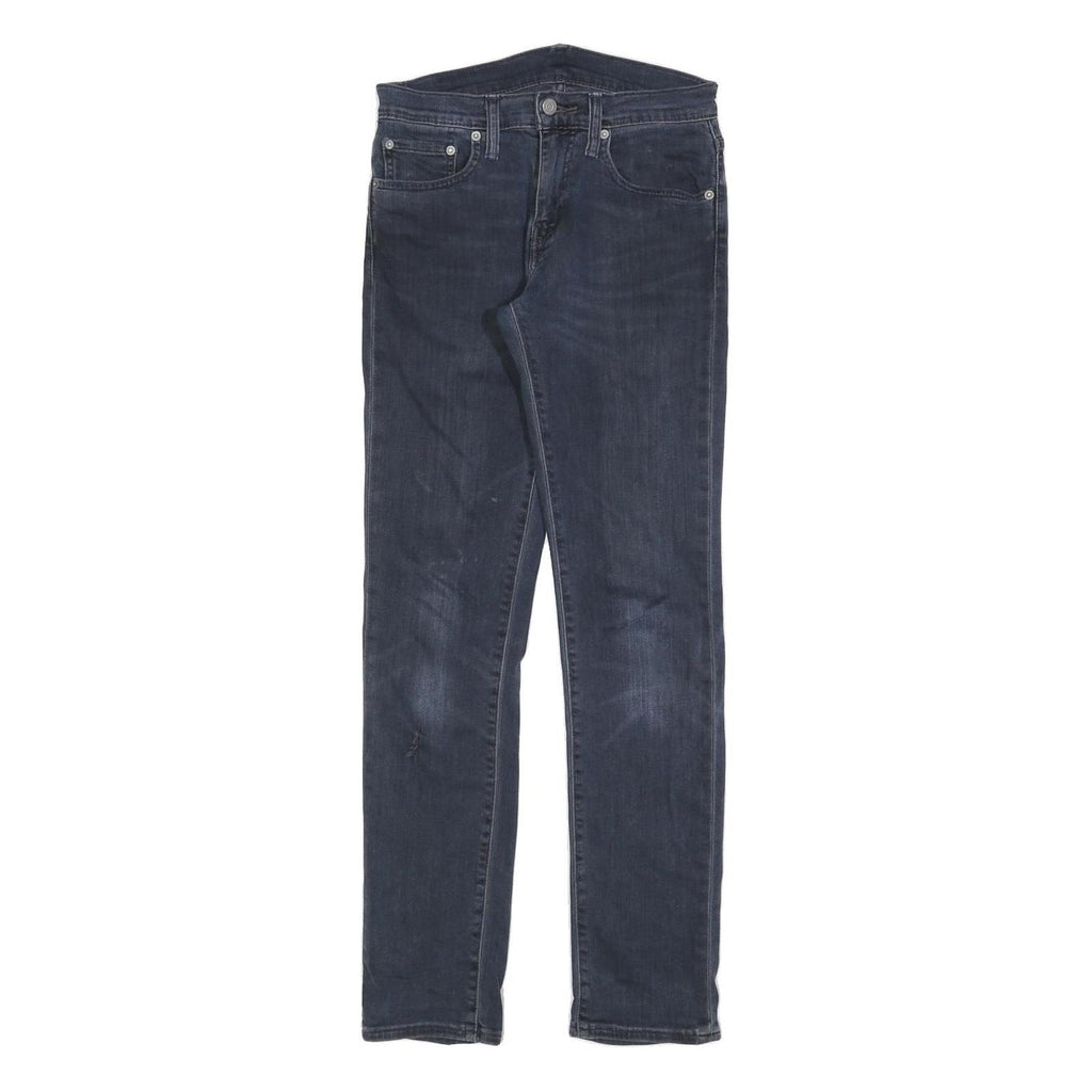 LEVI'S 511 Slim Mens Jeans Blue Slim Straight Denim Medium W28 L32 Stylish