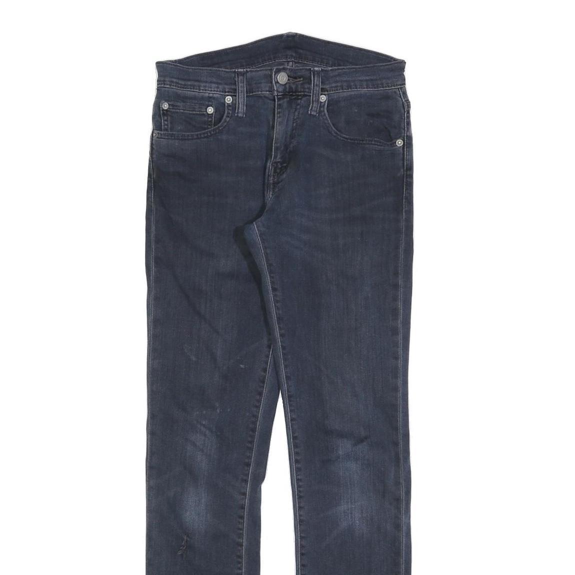 LEVI'S 511 Slim Mens Jeans Blue Slim Straight Denim Medium W28 L32 Stylish