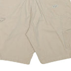 WRANGLER Mens Shorts Beige Casual XL W34 Cotton Blend Workwear Relaxed Fit