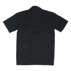 DICKIES Mens Black Work Shirt S Polyester Blend Short Sleeve Button