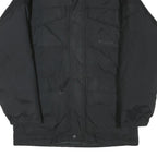 COLUMBIA Mens Black Outdoor Jacket S Polyester Blend Plain Zip Warm Lightweight