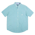 CHAPS Mens Shirt Blue Check M