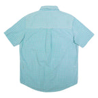 CHAPS Mens Shirt Blue Check M