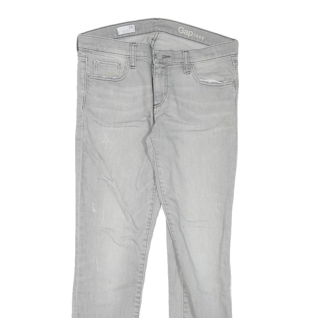 GAP Mens Slim Light Blue Skinny Denim Cotton Blend W30 L27 Casual Stylish Jeans