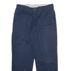 DICKIES Mens Trousers Blue Regular Straight W34 L30