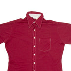 WRANGLER Womens Plain Shirt Red L