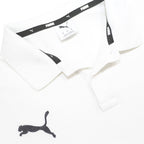 PUMA Mens White Cotton Blend Basic Polo Shirt XL Sports Casual