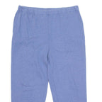 Womens Sweatpants Blue Straight XL W36 L26