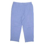 Womens Sweatpants Blue Straight XL W36 L26